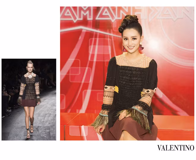 Một thiết kế nữa của Valentino trị giá hơn 35 triệu đồng.