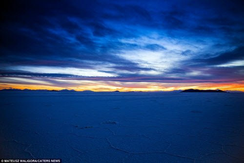 Mateusz cho biết, bình minh và hoàng hôn tạo ra những màu sắc và cảnh tượng ngoạn mục khiến anh không bao giờ quên.