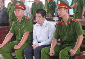 Tàng Keangnam trong phiên xét xử đầu tháng 8 (Ảnh: báo An ninh thủ đô).