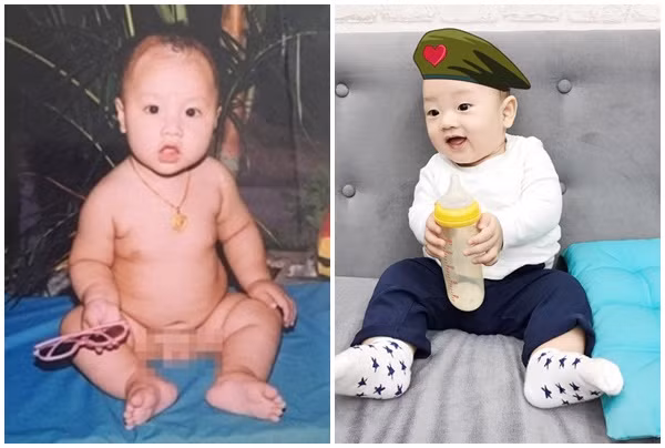 Sau một thời gian "ẩn tích", bé Khoai Tây lại được mẹ Ly Kute cho lên "sóng". Có thể thấy bé Khoai Tây ngày càng kháu khỉnh, đáng yêu. Đặc biệt, càng lớn bé càng giống Mạc Hồng Quân.