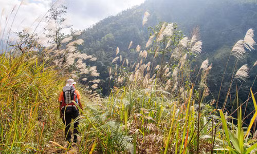 Phuot thu Viet tiet lo nhung pha thot tim khi leo nui