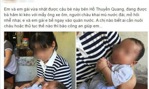 Hình ảnh được chia sẻ trên các diễn đàn mạng. (Ảnh P.A).