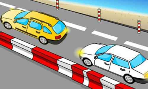 Khong nhuong duong cho xe xin vuot co pham luat