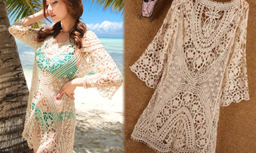 Cover - up giúp nàng thêm sành điệu và gợi cảm hơn gấp bội (ảnh minh họa).