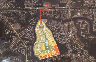 Dự án 6A Phước Kiển đang được dùng để bảo đảm cho khoản vay 1.621 tỷ đồng của QCg tại BIDV Quang Trung.