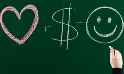 Tình yêu không đi kèm với vật chất liệu có thể bền vững? Ảnh minh họa.