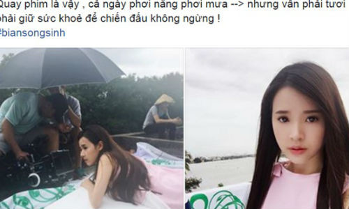 Midu chia sẻ trên trang cá nhân.