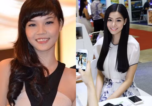 Kỳ Hân trông xinh đẹp, sang trọng hơn trước rất nhiều, phần lớn là nhờ vào việc chỉnh sửa răng.