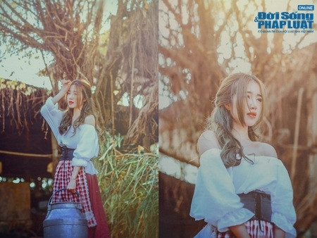 Sau khi tạo dáng ấn tượng cùng mô-tô, hot girl Elly Trần bất ngờ gây sốt với bộ ảnh lãng mạn và bồng bềnh tại một trang trại. Những hình ảnh tập trung vào vẻ đẹp mong manh và trong suốt của cô. Có thể nói, từ phong cách thời trang đến biểu cảm gương mặt đều có sự khác biệt so với các bộ ảnh người đẹp hai con từng tung ra trước đó. Đối với Elly Trần, lần đầu tiên cô tiếp xúc với bối cảnh trang trại chăn nuôi nên rất thích thú và hào hứng.