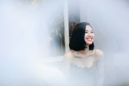 Sở hữu gương mặt “không góc chết” và đặc biệt là nụ cười rạng rỡ, Tâm Tít luôn “được lòng” các nhiếp ảnh gia.