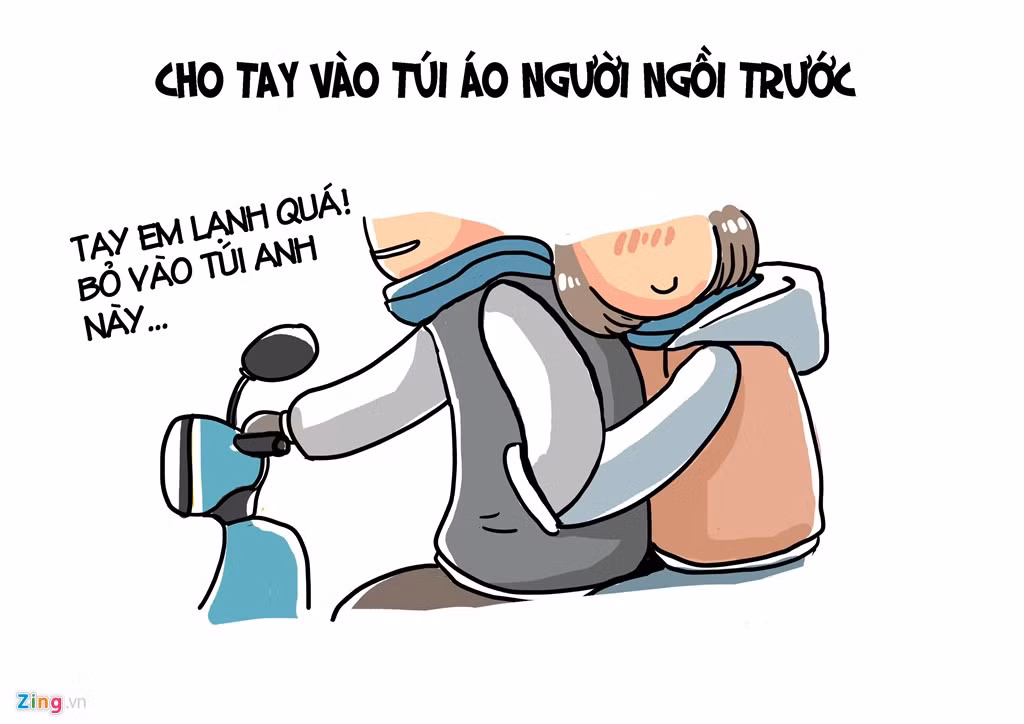 Những lúc ấy, phái đẹp có thể tha hồ làm nũng.