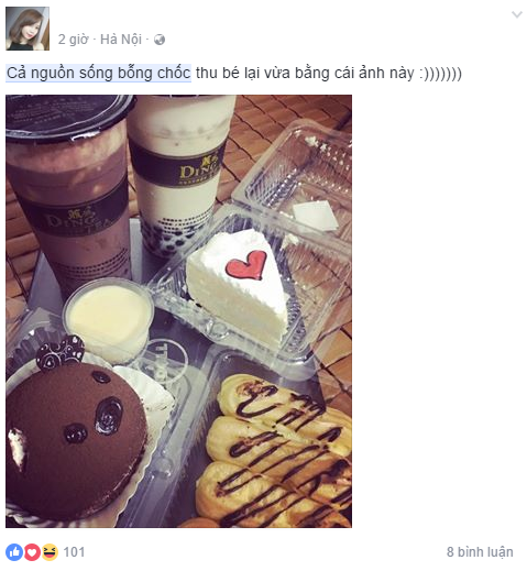 Với nhiều người, nguồn sống của họ đôi khi chỉ là cốc trà sữa, bánh gấu hay su kem...