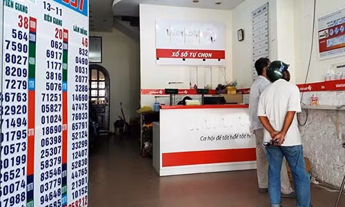 Diem ban xo so tu chon moc len nhu nam o Sai Gon