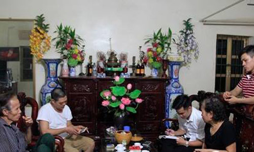 Gia đình xác nhận đã tìm thấy thiếu tá phi công Nguyễn Hữu Cường và vẫn khỏe mạnh. Ảnh Tùng Lâm