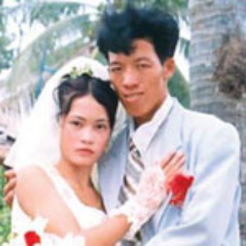 Hình ảnh đám cưới giữa Lê Văn Vũ Phương và Trần Thị Hoa Lài còn được lưu lại.