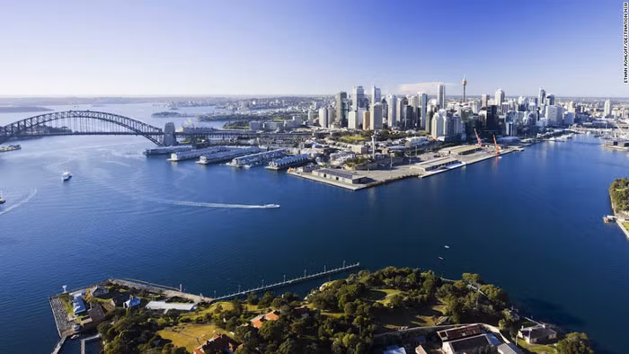 Sydney, Úc giữ vị trí thứ hai với số điểm tương tự năm ngoái, 12,2 điểm.