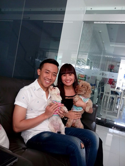 "Chị gái dân tộc" Lê Thị Dần đang tham gia chương trình tìm kiếm tài năng hài mới mà Trấn Thành là một trong 4 huấn luyện viên.