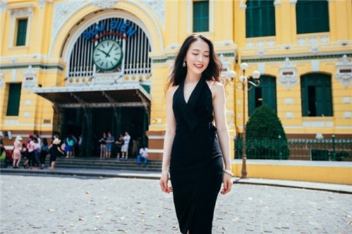 Kiều Phương đang là tiếp viên cho một trong những hãng hàng không hàng đầu thế giới ở Dubai.