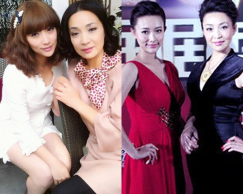 Đới Xuân Vinh và cô con gái Hác Lạc Phàm. Con gái Đới Xuân Vinh được thừa hưởng rất nhiều nét đẹp của mẹ.