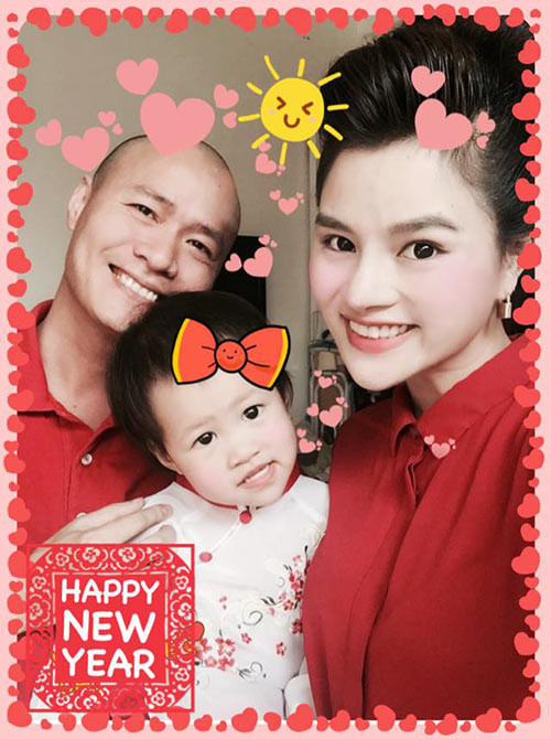 Tổ ấm hạnh phúc của cựu người mẫu.