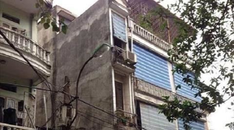 Ngôi nhà rộng 1m, cao 3 tầng ở Trường Chinh, Hà Nội.