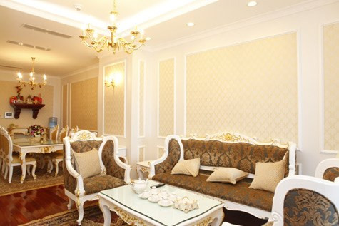 Có thể thấy căn hộ được bài trí theo phong cách Châu Âu.