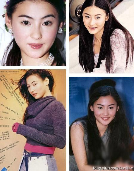 Trương Bá Chi có ưu thế với khuôn mũi cao, lông mày lá liễu cùng miệng nhỏ xinh. Vì thế, cô thường chỉ đánh phấn má hồng và tô son đỏ. Đến tận bây giờ, Bá Chi vẫn trung thành với phong cách trang điểm này.