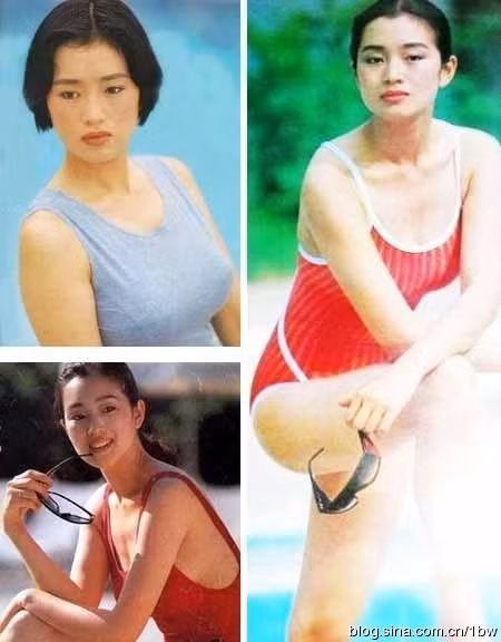 Củng Lợi thuộc số ít sao nữ trong thập niên 1990 ít trang điểm cầu kỳ. Người đẹp chỉ kẻ mắt nhẹ, yêu thích son hồng nhạt.