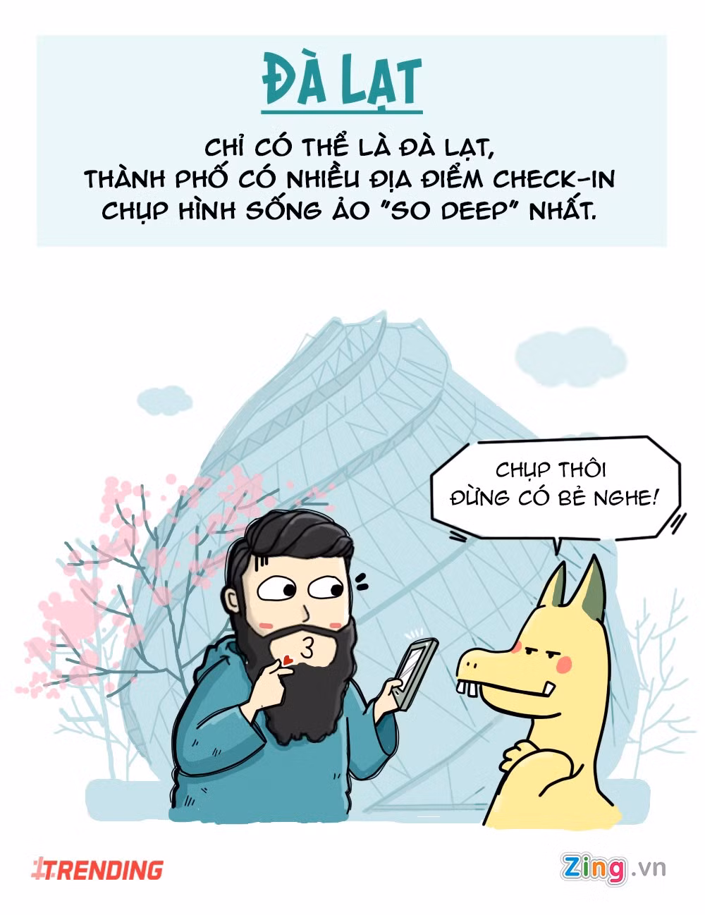 Nếu sinh sống tại thành phố Đà Lạt bình yên và nên thơ, biết đâu đạo diễn phim Kong sẽ gặp một tình yêu lãng mạn ở đây?