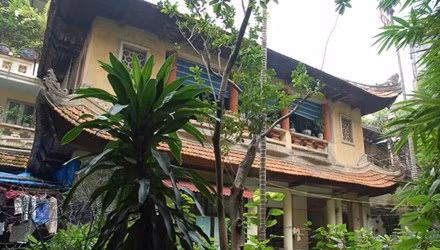 Nhà vườn 115 Hàng Bạc.