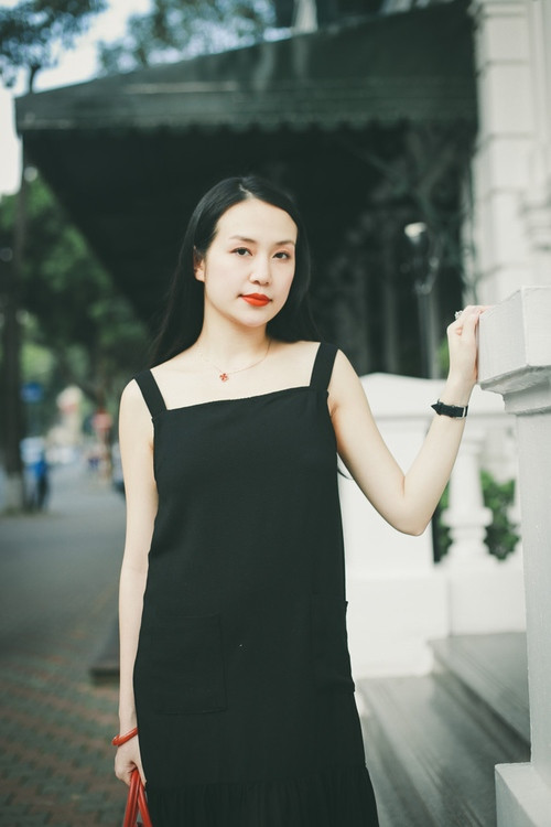 Vóc dáng cuốn hút của bà mẹ một con.