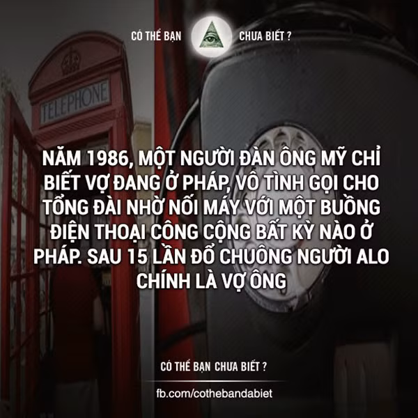 Sự trùng hợp ngẫu nhiên đến kinh ngạc.