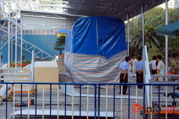 Tau mau Cat Linh-Ha Dong “dap chieu” tai Trien lam Giang Vo