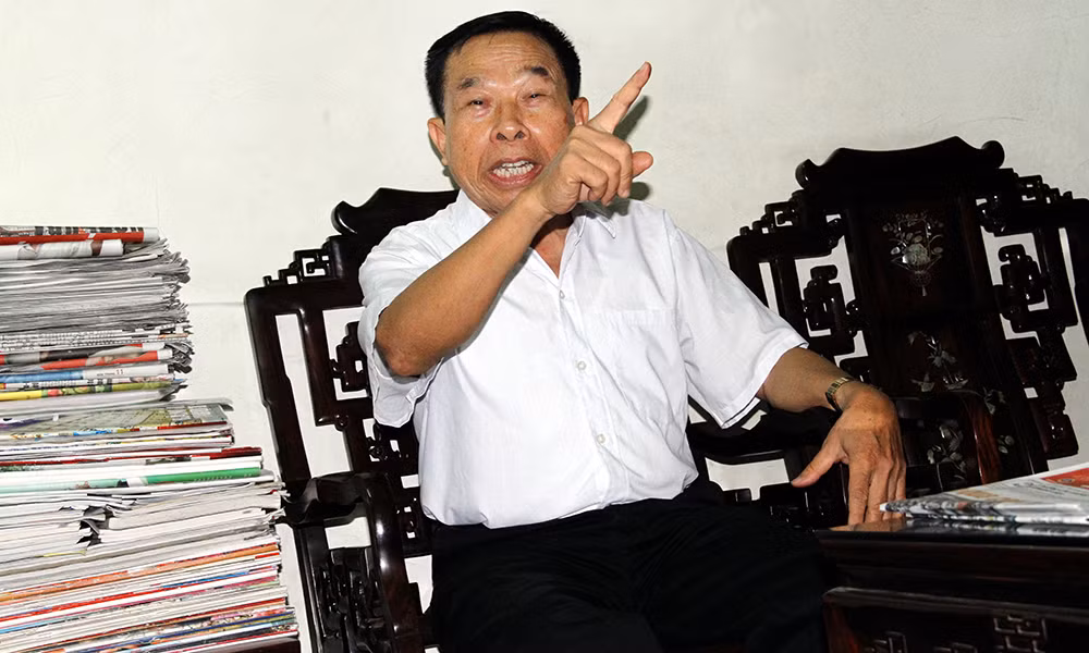 Ông Phan Văn Độ, Thường vụ Đảng ủy HĐND phường Nghĩa Đô, Cầu Giấy, Hà Nội.