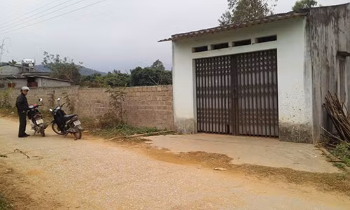 Căn nhà xảy ra vụ việc.