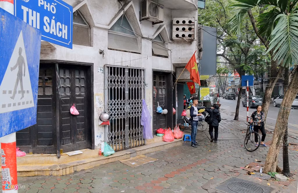 Góc phố Thi Sách thoáng đãng.