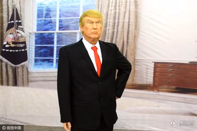 Tổng thống Mỹ Donald Trump cũng có phiên bản tượng sáp ở Thẩm Dương để theo kịp xu thế.