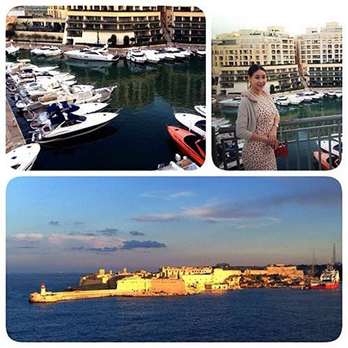 Hay chuyến ghé thăm đảo quốc Malta tuyệt đẹp của Hà Kiều Anh.