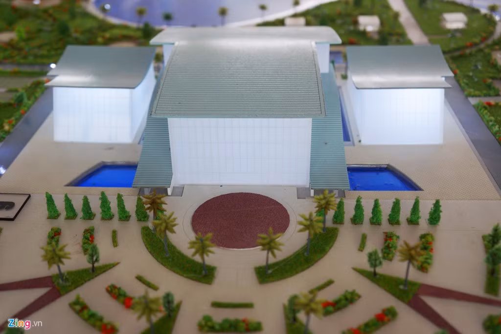 Trung tâm hội chợ triển lãm.