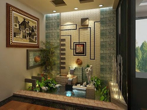 Mục đích của việc thi công hòn non bộ ở bên trong không gian vườn thì để hài hòa được không gian sông núi và con người, thiên nhiên, do vậy khi bố trí hòn non bộ bạn phải đảm bảo việc đặt nó ở góc sân hay góc vườn theo hướng Bắc hay hướng Đông.