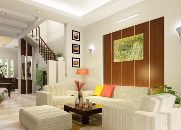 Không gian tiếp khách hiện đại, trẻ trung với nội thất trang nhã. (Ảnh minh họa)