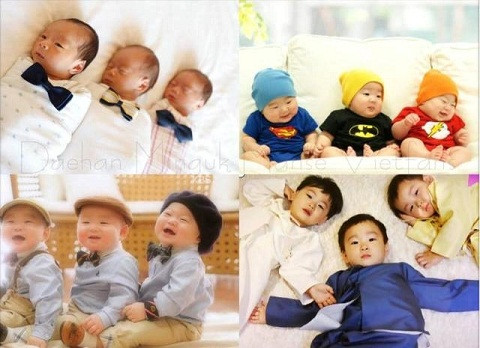 Khi xuất hiện trong chương trình thực tế "Sự trở lại của siêu nhân" ngay lập tức cặp sinh ba Đại Hàn - Dân Quốc - Vạn Tuế nhanh chóng trở thành hiện tượng. Ba anh em là con trai của nam diễn viên Song Il Kook và mẹ là một thẩm phán. Khác với chương trình nổi tiếng một thời "Bố ơi! mình đi đâu thế", nơi các cặp bố con sẽ có những chuyến đi du lịch trong 2 ngày 1 đêm. "Sự trở lại của siêu nhân" ghi lại quá trình chăm con của các ông bố trong khi các bà mẹ sẽ có khoảng thời gian cuối tuần đi du lịch.