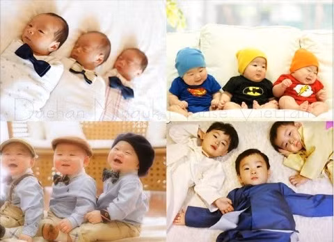 Khi xuất hiện trong chương trình thực tế "Sự trở lại của siêu nhân" ngay lập tức cặp sinh ba Đại Hàn - Dân Quốc - Vạn Tuế nhanh chóng trở thành hiện tượng. Ba anh em là con trai của nam diễn viên Song Il Kook và mẹ là một thẩm phán. Khác với chương trình nổi tiếng một thời "Bố ơi! mình đi đâu thế", nơi các cặp bố con sẽ có những chuyến đi du lịch trong 2 ngày 1 đêm. "Sự trở lại của siêu nhân" ghi lại quá trình chăm con của các ông bố trong khi các bà mẹ sẽ có khoảng thời gian cuối tuần đi du lịch.