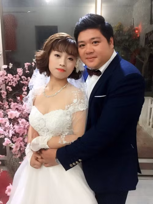 Vợ chồng anh Lý Văn Phương.