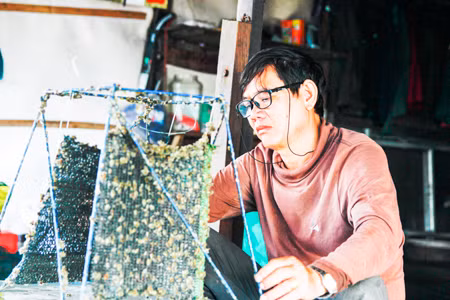 Can canh nghe nuoi trai thu bac trieu o Khanh Hoa