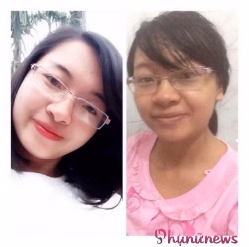 Nhan sac gay soc cua co gai Ha Noi truoc va sau sinh-Hinh-2