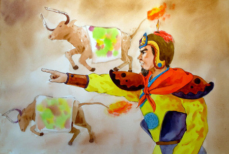 Lich su ky bi ve tran danh “trau lua” trong su Viet-Hinh-2