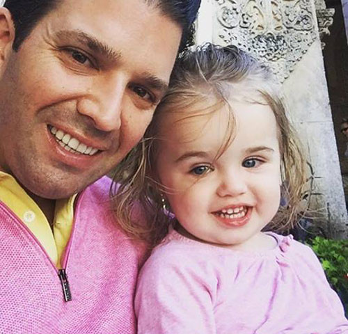 Những hình ảnh của Chloe thường được con trai cả nhà Trump chia sẻ trên Instagram.