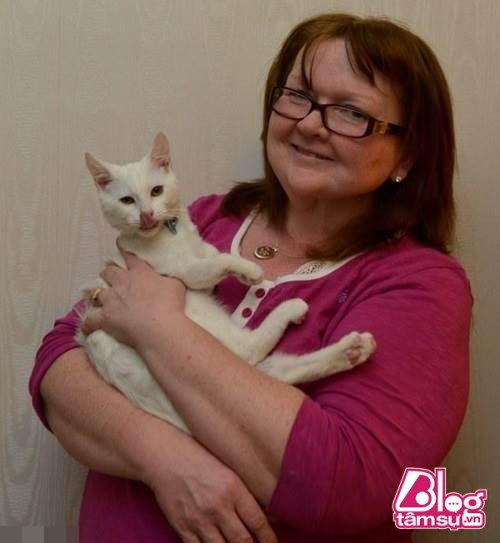 Những hình ảnh về con mèo này hiện đang khiến cộng đồng mạng xôn xao. Đặc biệt, Harvey còn rất thu hút người xem bởi bộ lông trắng muốt và khuôn mặt rất xinh xắn, đáng yêu.