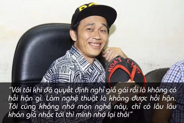 Hoài Linh lý giải anh không giả gái nữa vì đã già rồi.